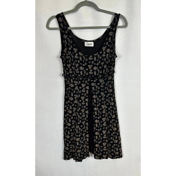 Vintage Floral Mini Dress - Picture 2 of 4